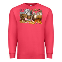 Cardinal bakery coffee cups Premium Sweatshirt - texasbilliewilder