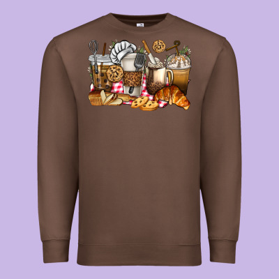 Premium Sweatshirt bakery coffee cups