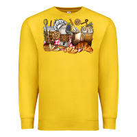 Lemon bakery coffee cups Premium Sweatshirt - texasbilliewilder