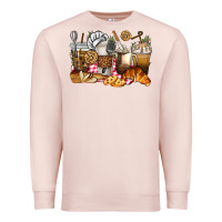 Pale Pink bakery coffee cups Premium Sweatshirt - texasbilliewilder