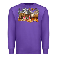 Purple bakery coffee cups Premium Sweatshirt - texasbilliewilder