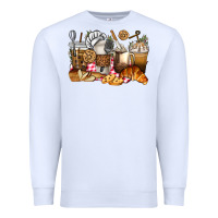 White bakery coffee cups Premium Sweatshirt - texasbilliewilder