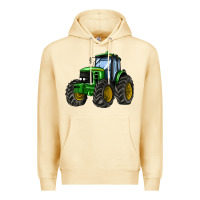 Pina Colada farm tractor Premium Hoodie - AdoDesignShop