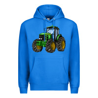 True Royal farm tractor Premium Hoodie - AdoDesignShop