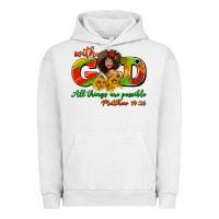 Pigment Lunar Rock with god all things are possible juneteenth Urban Hoodie - AdoDesignShop