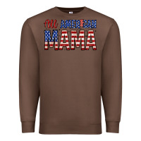 Chestnut all american mama zillion Premium Sweatshirt - Zillion Design Studio