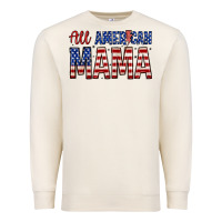 Sandshell all american mama zillion Premium Sweatshirt - Zillion Design Studio