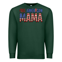 Sports Green all american mama zillion Premium Sweatshirt - Zillion Design Studio