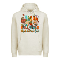 Oatmeal Heather fall vibes and that nurse life Premium Hoodie - AdoDesignShop