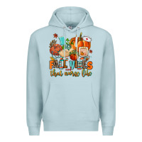 Blue Mist fall vibes and that nurse life Premium Hoodie - AdoDesignShop