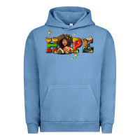 Pigment Pebble Blue hope juneteenth Urban Hoodie - AdoDesignShop