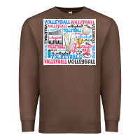 Chestnut volleyball Premium Sweatshirt - Zillion Design Studio