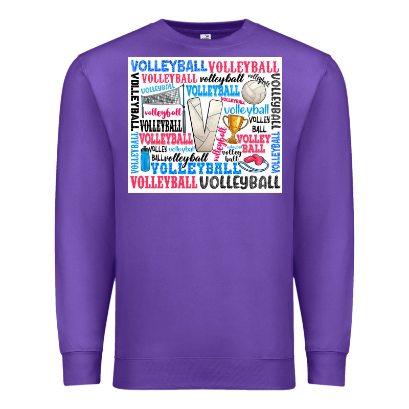 Volleyball Premium Sweatshirt by Zillion Design Studio | Teevron