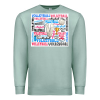 Seafoam volleyball Premium Sweatshirt - Zillion Design Studio