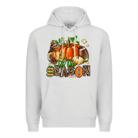 Dove Grey fall and american football tis the season Premium Hoodie - AdoDesignShop