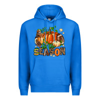 True Royal fall and american football tis the season Premium Hoodie - AdoDesignShop