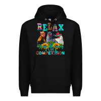 Black relax we are all crazy  competition Premium Hoodie - AdoDesignShop
