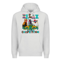 Dove Grey relax we are all crazy  competition Premium Hoodie - AdoDesignShop