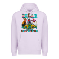 Lilac relax we are all crazy  competition Premium Hoodie - AdoDesignShop