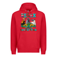 Red relax we are all crazy  competition Premium Hoodie - AdoDesignShop