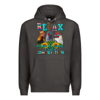 Smoke relax we are all crazy  competition Premium Hoodie - AdoDesignShop