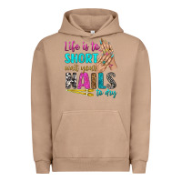 Pigment Burro life is to short wait your nails to dry bbs Urban Hoodie - BundleAndBundleShop