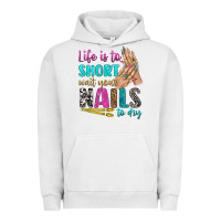 Pigment Lunar Rock life is to short wait your nails to dry bbs Urban Hoodie - BundleAndBundleShop