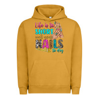 Pigment Peanut Butter life is to short wait your nails to dry bbs Urban Hoodie - BundleAndBundleShop