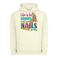 Pigment Pistachio life is to short wait your nails to dry bbs Urban Hoodie - BundleAndBundleShop