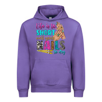 Tulip life is to short wait your nails to dry bbs Urban Hoodie - BundleAndBundleShop