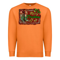 Carrot Merry Christmas Y'all Boots Premium Sweatshirt - RanaPortraitStore