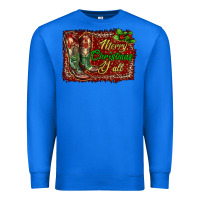 True Royal Merry Christmas Y'all Boots Premium Sweatshirt - RanaPortraitStore