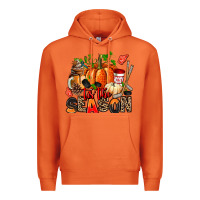 Carrot fall and  hockey  tis the season Premium Hoodie - AdoDesignShop