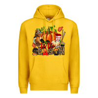 Lemon fall and  hockey  tis the season Premium Hoodie - AdoDesignShop