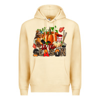 Pina Colada fall and  hockey  tis the season Premium Hoodie - AdoDesignShop