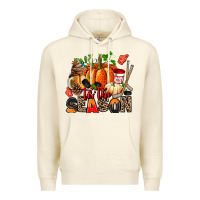 Sandshell fall and  hockey  tis the season Premium Hoodie - AdoDesignShop