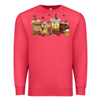 Cardinal beer coffee cups Premium Sweatshirt - texasbilliewilder