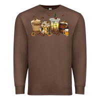 Chestnut beer coffee cups Premium Sweatshirt - texasbilliewilder
