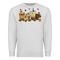Dove Grey beer coffee cups Premium Sweatshirt - texasbilliewilder