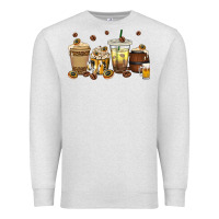 Oatmeal Heather beer coffee cups Premium Sweatshirt - texasbilliewilder