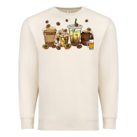 Sandshell beer coffee cups Premium Sweatshirt - texasbilliewilder