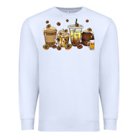 White beer coffee cups Premium Sweatshirt - texasbilliewilder