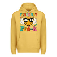 Antique Gold peace out 2024 pre k Premium Hoodie - JahusDesignShop