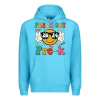 Ocean Blue peace out 2024 pre k Premium Hoodie - JahusDesignShop