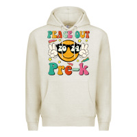 Oatmeal Heather peace out 2024 pre k Premium Hoodie - JahusDesignShop