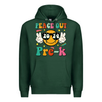 Sports Green peace out 2024 pre k Premium Hoodie - JahusDesignShop