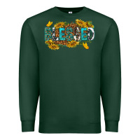Sports Green blessed Premium Sweatshirt - texasbilliewilder