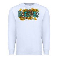 White blessed Premium Sweatshirt - texasbilliewilder