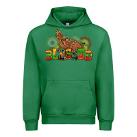 Emerald blessed afro woman hands Urban Hoodie - AdoDesignShop