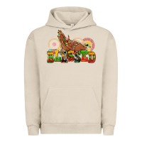 Pigment French Oak blessed afro woman hands Urban Hoodie - AdoDesignShop